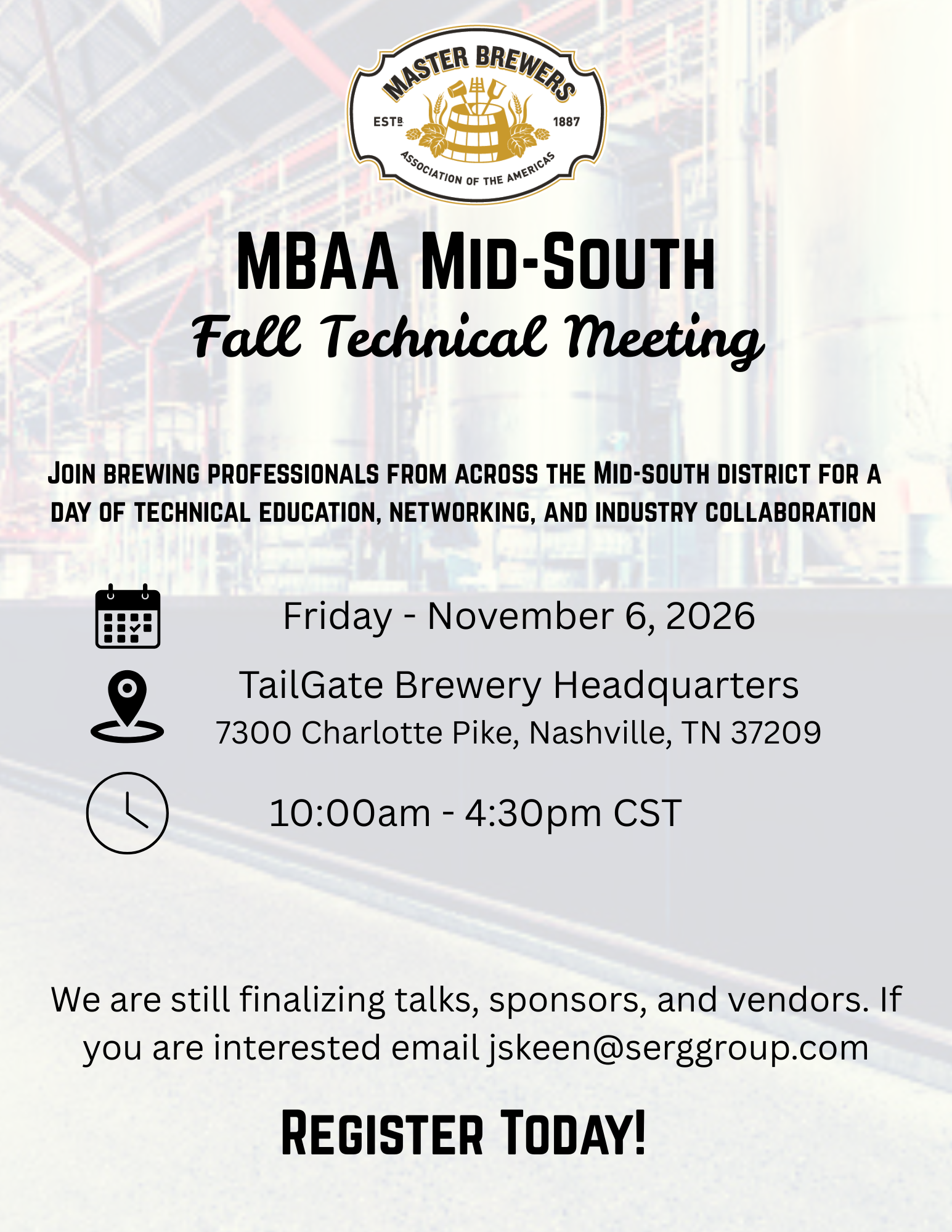 Mid-South Fall Technical Event Image