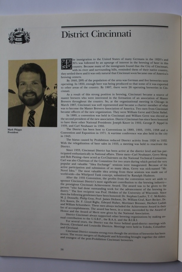 1987 District History