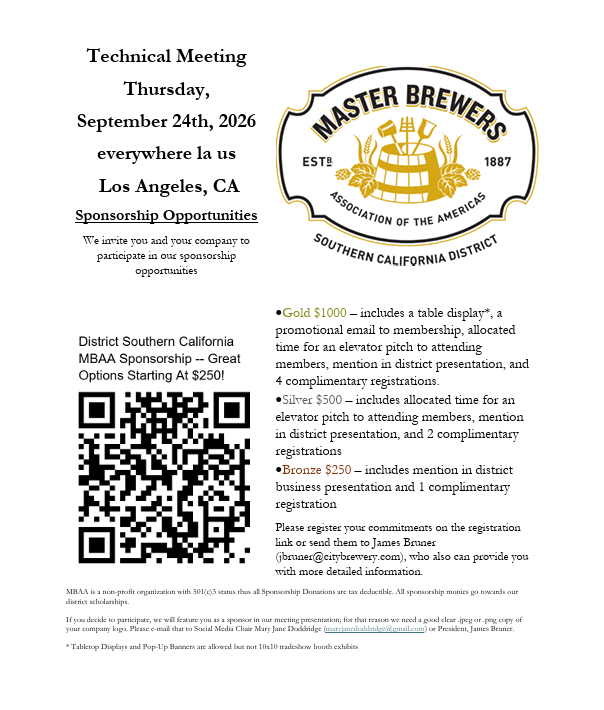 District Southern California Event Flyer